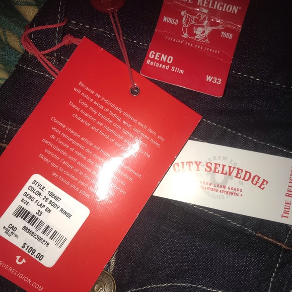 True Religion Geno Slim Jeans - Picture 2 of 3